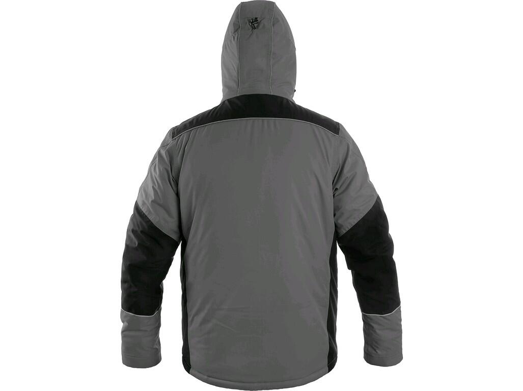 Bunda CXS BALTIMORE, pánska, sivo-čierna